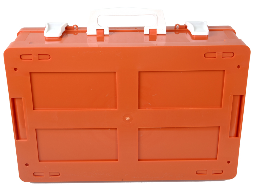 Valigetta PLASTIC CASE 2 - con divisori - Arancione su CFS PRODOTTI MEDICALI