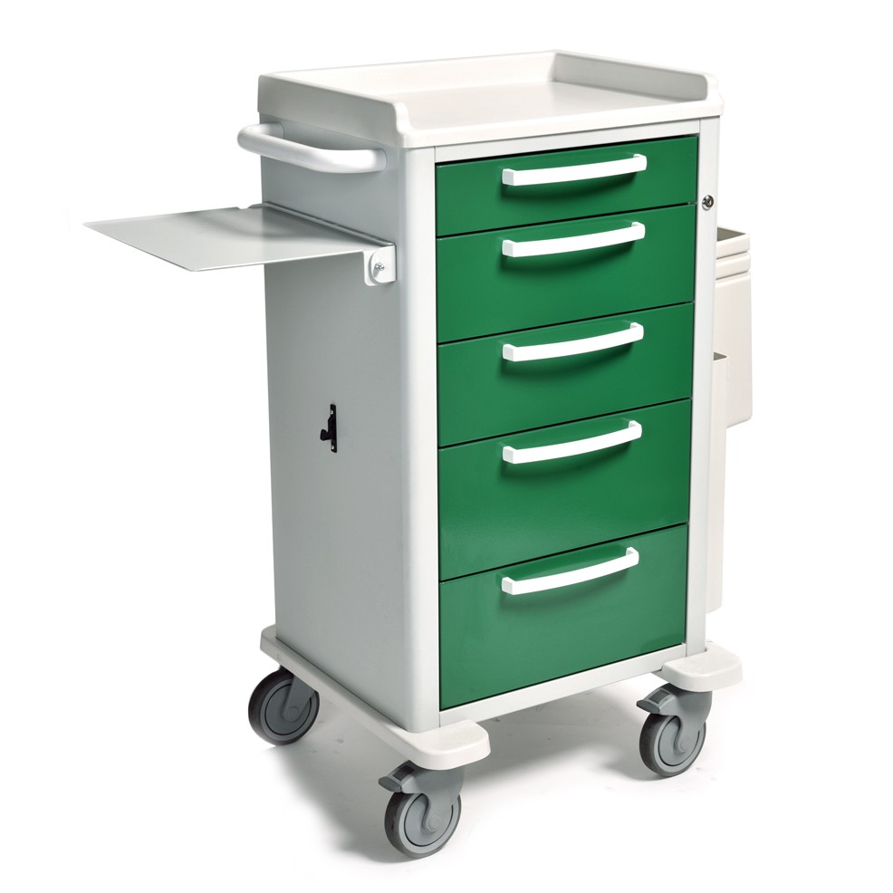 Carrello Medicazione I-MEDIK Hospital STD - 5 cassetti su CFS