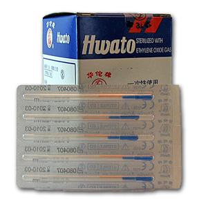 Aghi per agopuntura HWATO ramati 0,30x40 mm (100 pz.) su CFS PRODOTTI  MEDICALI