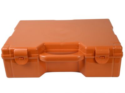 Valigetta PLASTIC CASE 1 vuota - Arancione su CFS PRODOTTI MEDICALI