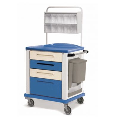 Carrello Medicazione KARREL K816207 - Standard con 4 cassetti 60 cm su CFS  PRODOTTI MEDICALI