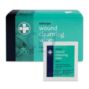 Reliwipe salviette umidificate detergenti saline sterili (conf. 100 pz)