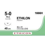 Sutura Ethicon ETHILON 1666H - 5-0, Ago 3/8 PS-2 mm 19 - Nero (Conf.36 pz.)