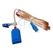Cavo per piastre neutre monouso F7903 - Connettore Valleylab - 5 mt