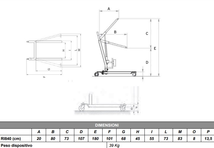 Verticalizzatore ไฟฟ้า MUEVO UPVerticalizzatore ไฟฟ้า MUEVO UP  