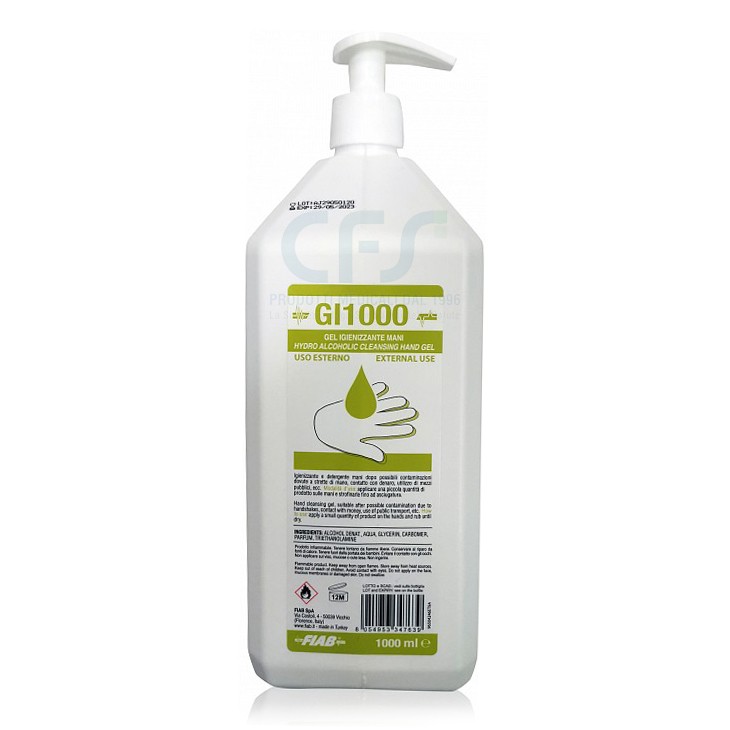 Disinfettante per ambienti e superfici PHARMA G - Flacone 1000 ml. su CFS  PRODOTTI MEDICALI