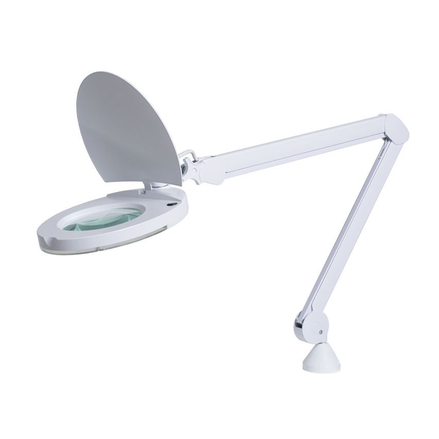 Lampada con lente a LED Dermaled su piantana con ruote su CFS PRODOTTI  MEDICALI